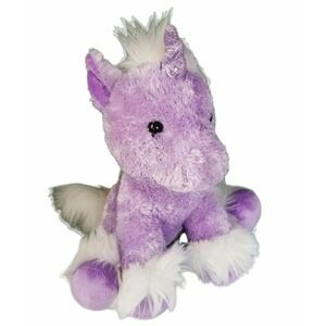 Aurora Dreaming of You Purple Unicorn Stuffed Toy Fantasy Shimmer Horn